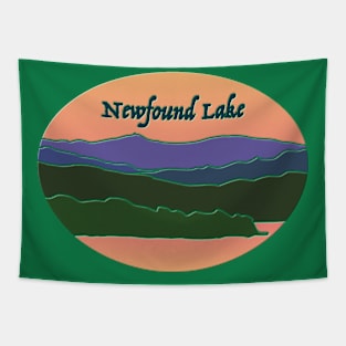 Newfound Lake Summer Motif Tapestry