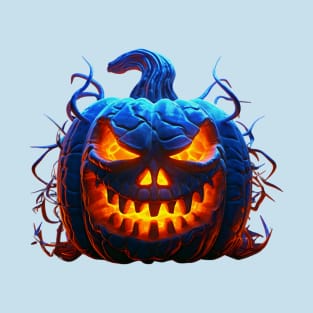 Scary Halloween Jack O'Lantern T-Shirt