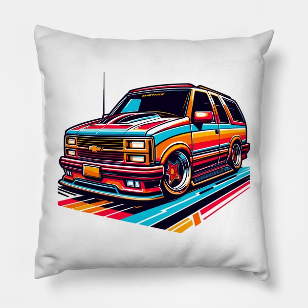 Chevy Astro Pillow by Vehicles-Art