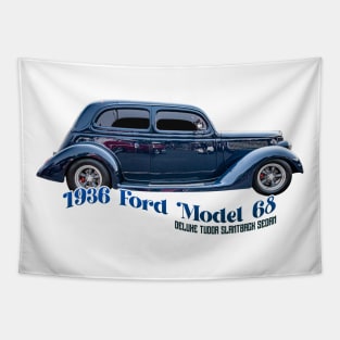 1936 Ford Model 68 Deluxe Tudor Slantback Sedan Tapestry