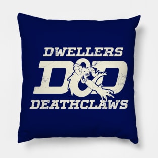 Dwellers and Deathclaws Pillow