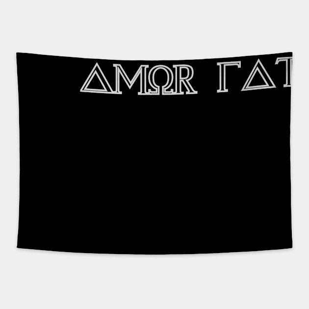 Amor Fati "Love Of Fate" Stoic Tapestry by Mojave Trading Post