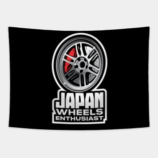 RPF-01 Japan Wheels Enthusiast Tapestry