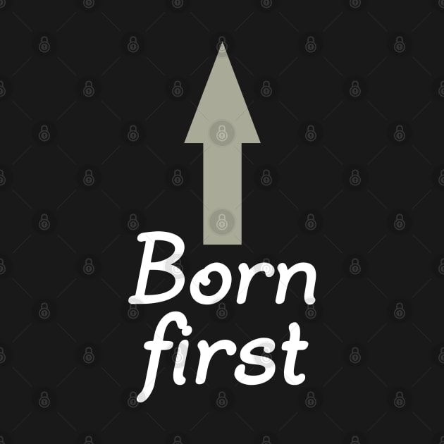 Born First, Twin Design by PeppermintClover