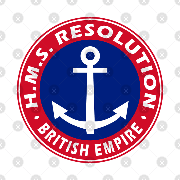 H.M.S. Resolution by Lyvershop