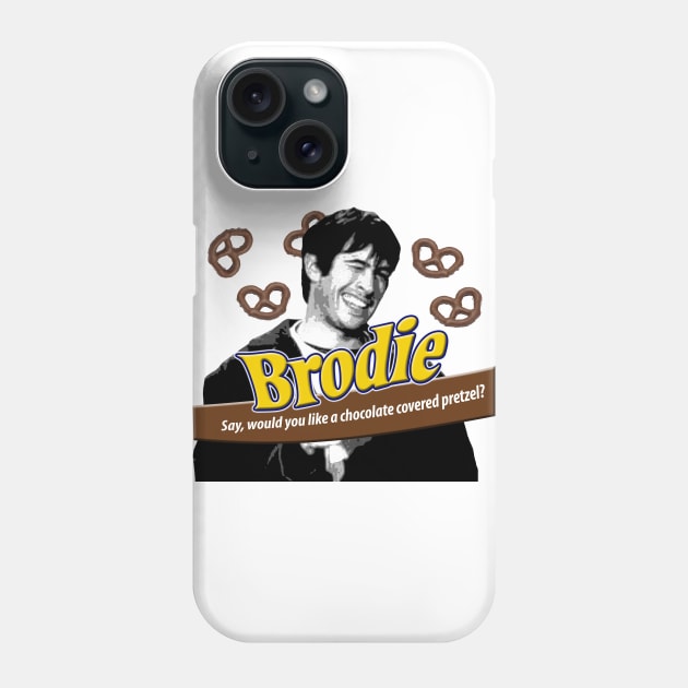 Brodie's Chocolate Covered Pretzels Phone Case by jeffale5