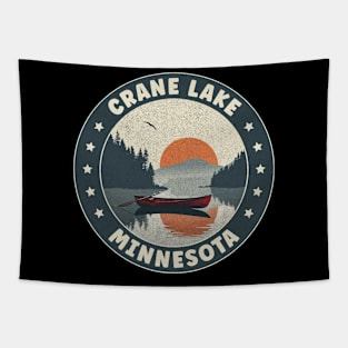 Crane Lake Minnesota Sunset Tapestry
