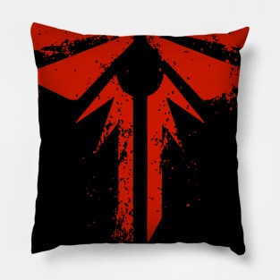 blod the last of us Pillow