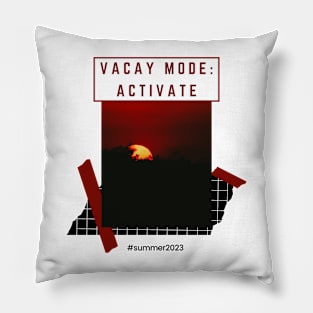 Vacay Mode On - Holiday Summer Design Men's Women's Pillow