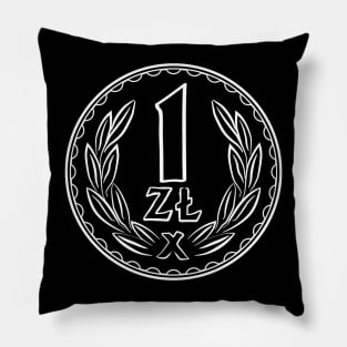 Zloty PRL Pillow