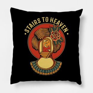 Stairs To Heaven Pillow