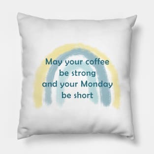 Coffee Blessing Pillow