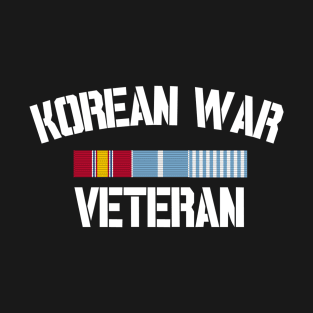 Korean War Veteran Pride Korea Service Ribbon T-Shirt