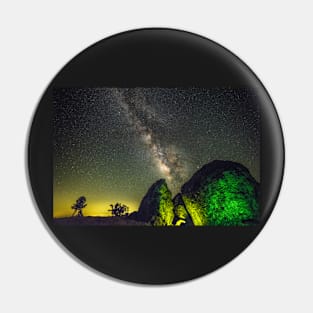 Milky Way Rock Climbing Pin