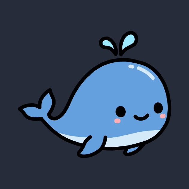 Whale by littlemandyart