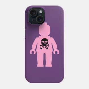 Minifig with Skull Design Phone Case
