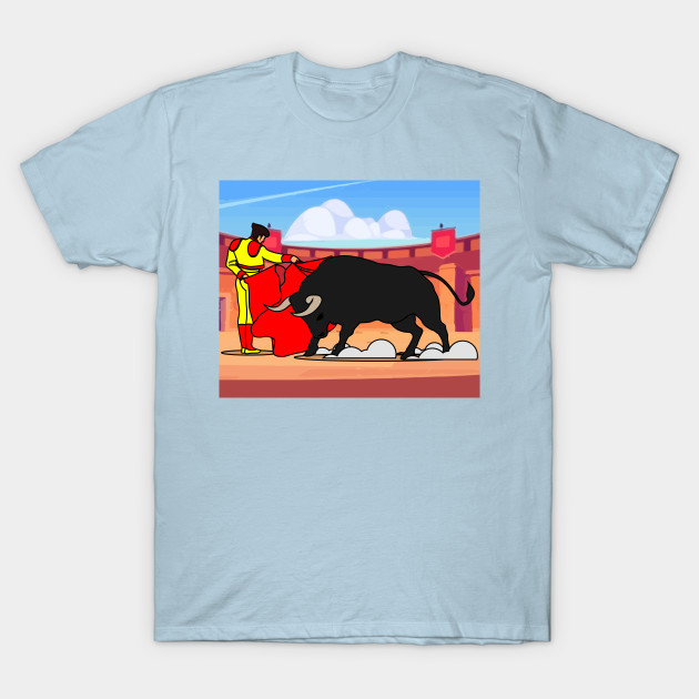 Discover Arena Bullfight Torero Bull - Bull - T-Shirt