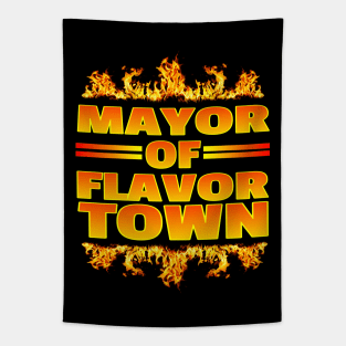 Mayor Of Flavor Town Tapestry