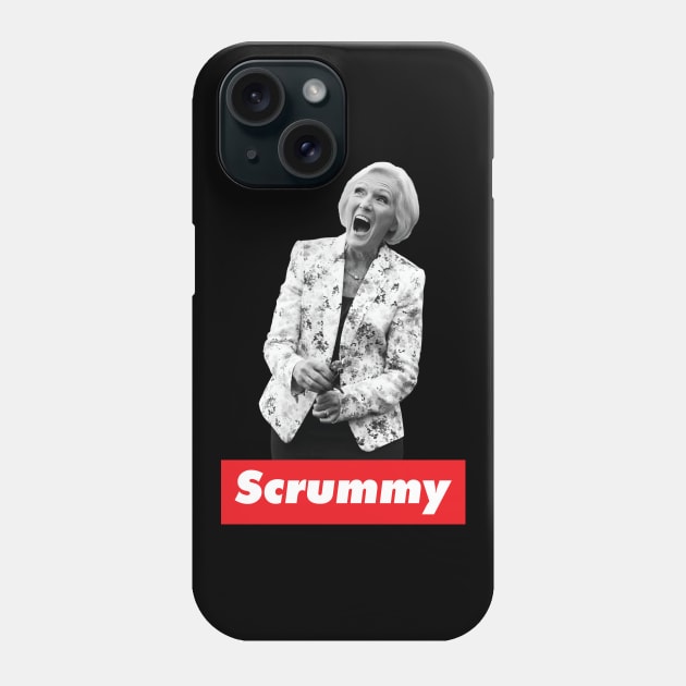 Mary Berry: Scrummy Phone Case by hinoonstudio