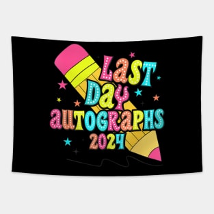 End Of The Year Autographs 2023-2024 Last Day of School Grad Tapestry
