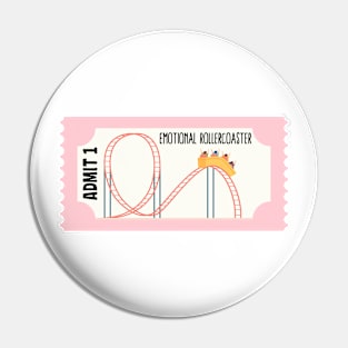 Emotional Rollercoaster Pin