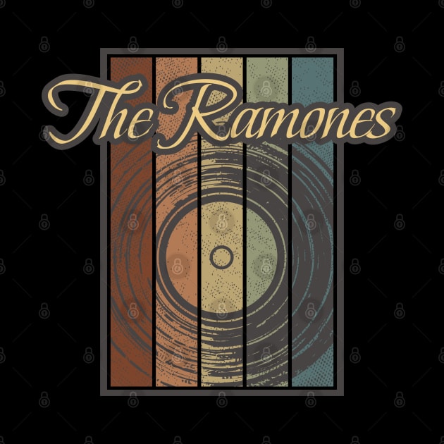 The Ramones Vynil Silhouette by North Tight Rope