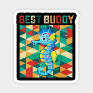 Best Buddy Seahorse Magnet