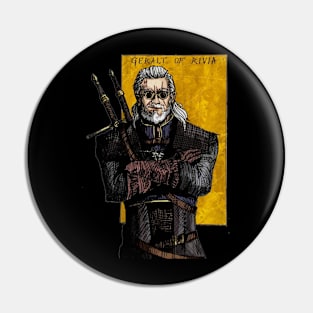 Witcher Geralt of Rivia Pin