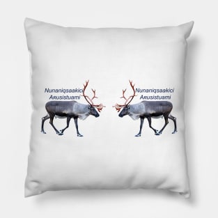 Nunaniqsaakici Aʀusistuami Pillow