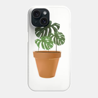 Monstera Indoor House Plant Phone Case