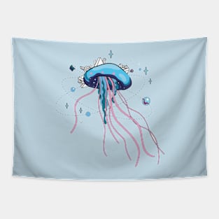 Cosmic jellyfish Tapestry