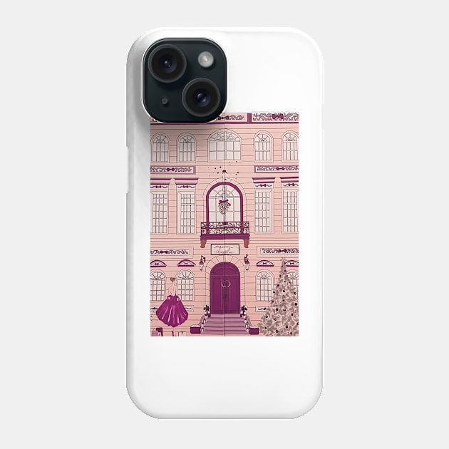 Christmas is coming to New York No. 1 Phone Case by asanaworld