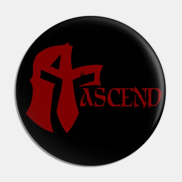 ASCEND Crimson Pin by Ascension Threads