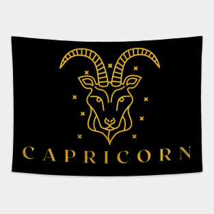 capricorn astrology sign Tapestry