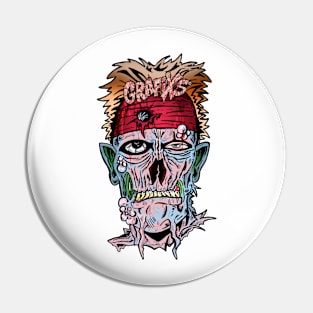 Old Mon Zombie by Grafixs Pin