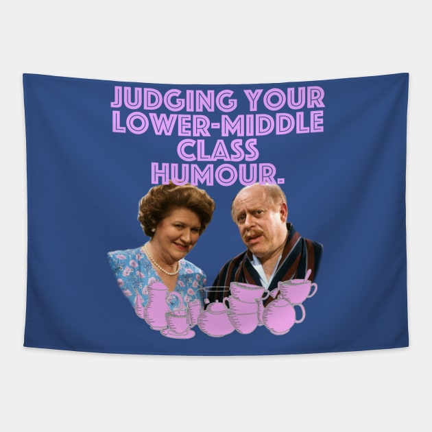 Hyacinth Bucket Tapestry by jeremiahm08