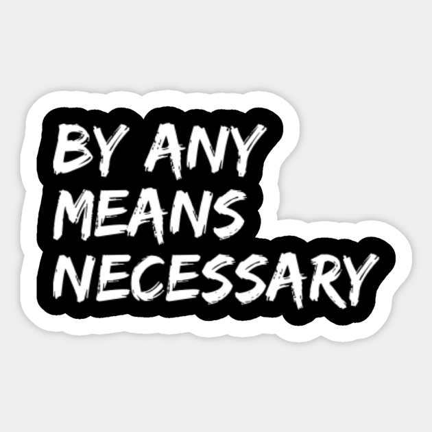 By any means - By Any Means - Sticker