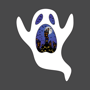 Ghostly Halloween T-Shirt