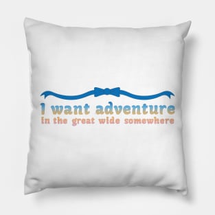 Beauty's Adventure Pillow