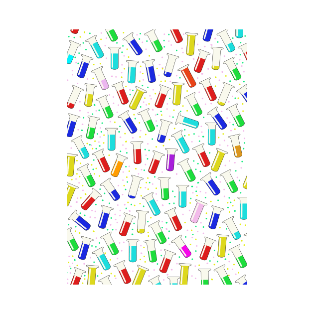 Science Test Tubes pattern by nickemporium1