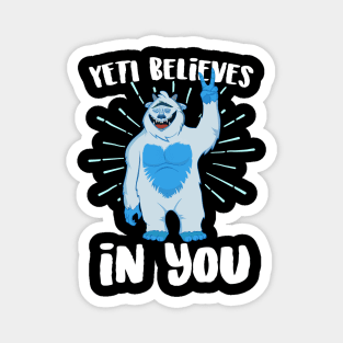 Yeti Believes In You Magnet