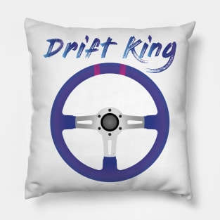 Drift King Purple Pillow