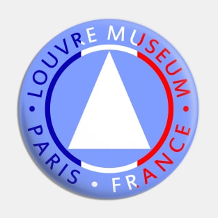 Louvre Museum Paris France Pin