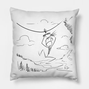 Zip-line Stick Pillow