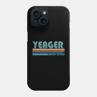 Proud Limited Edition Yeager Name Personalized Retro Styles Phone Case