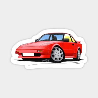 Toyota MR2 (Mk1) Red Magnet