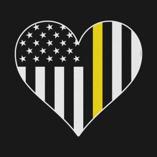 911 Dispatcher Thin Yellow Line T-Shirt