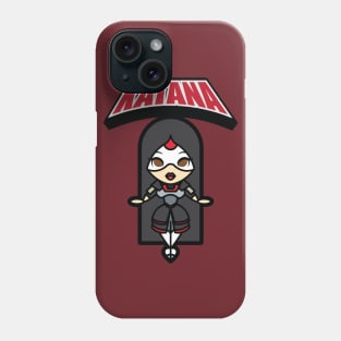 DC Super Hero Girls Katana Tooniefied Phone Case