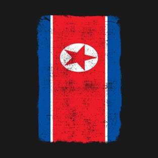 Flag Of Korea Democratic People's Republic T-Shirt