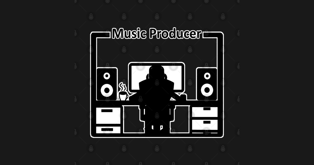 Electronic Music Producer Beatmaker Musician Sticker TeePublic